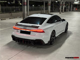 DarwinPRO 2019-UP Audi RS6 Avant C8 RS7 C8 Quattro IMP Design Rear Diffuser
