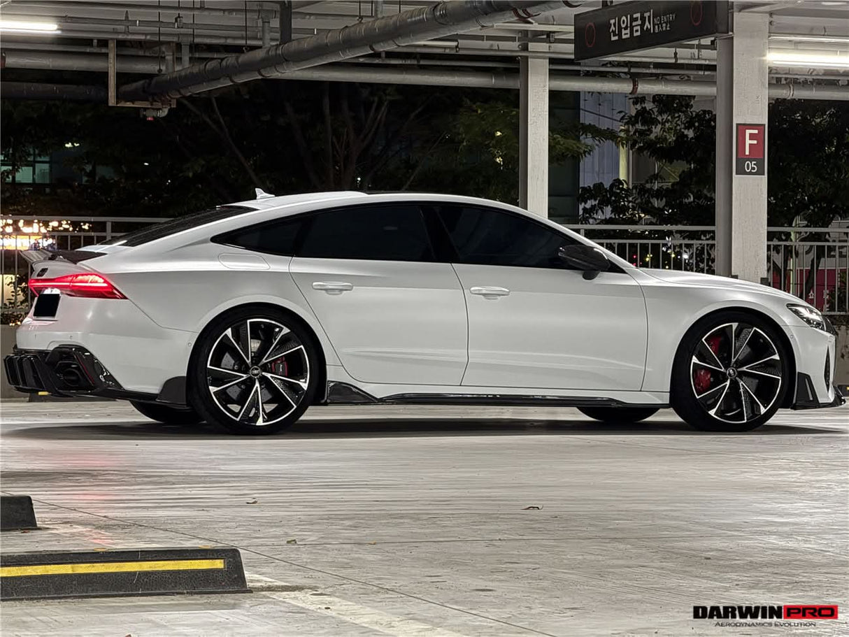 DarwinPRO 2019-UP Audi RS6 Avant C8 & RS7 C8 Quattro IMP Design Side Skirts Under Board