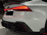 DarwinPRO 2019-UP Audi RS6 Avant C8 RS7 C8 Quattro IMP Design Rear Diffuser