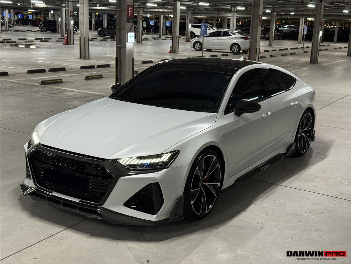 DarwinPRO 2019-UP Audi RS6 Avant C8 & RS7 C8 Quattro IMP Design Side Skirts Under Board