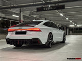 DarwinPRO 2019-UP Audi RS6 Avant C8 RS7 C8 Quattro IMP Design Rear Diffuser