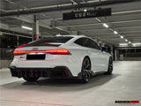 DarwinPRO 2019-UP Audi RS6 Avant C8 RS7 C8 Quattro IMP Design Rear Diffuser