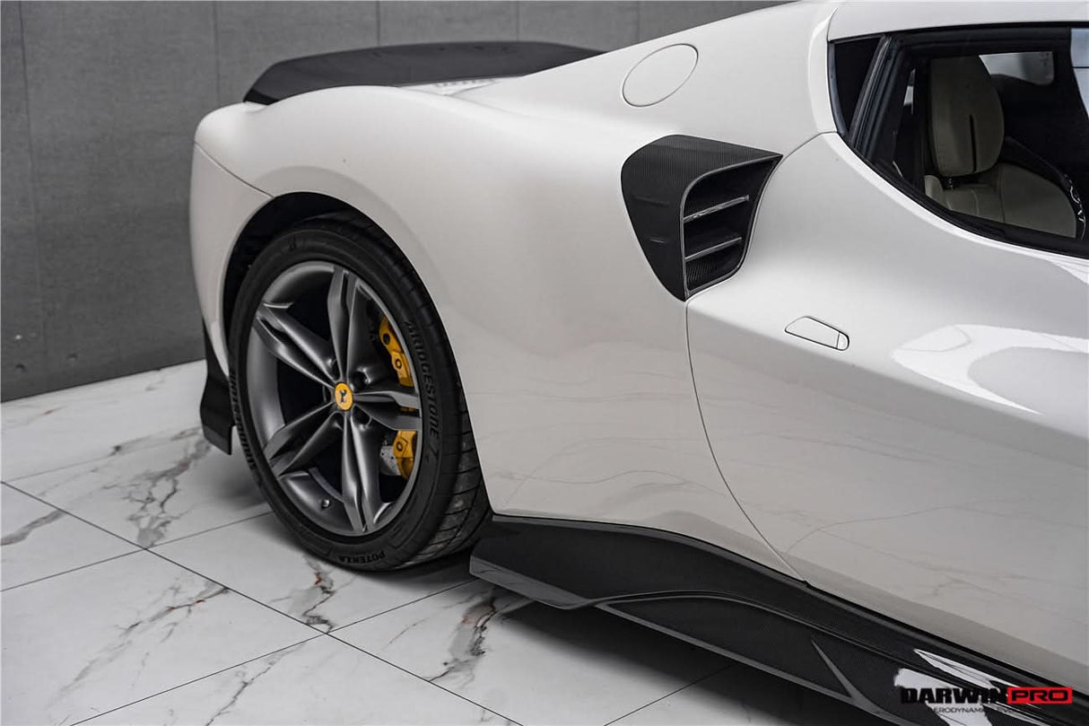 DarwinPRO 2022-2026 Ferrari 296 GTB & GTS Type F171 iMP Style Carbon Fiber Quarter Panel side Scoops