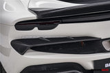 DarwinPRO 2022-2026 Ferrari 296 GTB & GTS Type F171 iMP Style Carbon Fiber Rear Bumper Trim