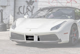 DarwinPRO 2015-2020 Ferrari 488 GTB & Spider Dry Carbon Fiber Front Air Splitter