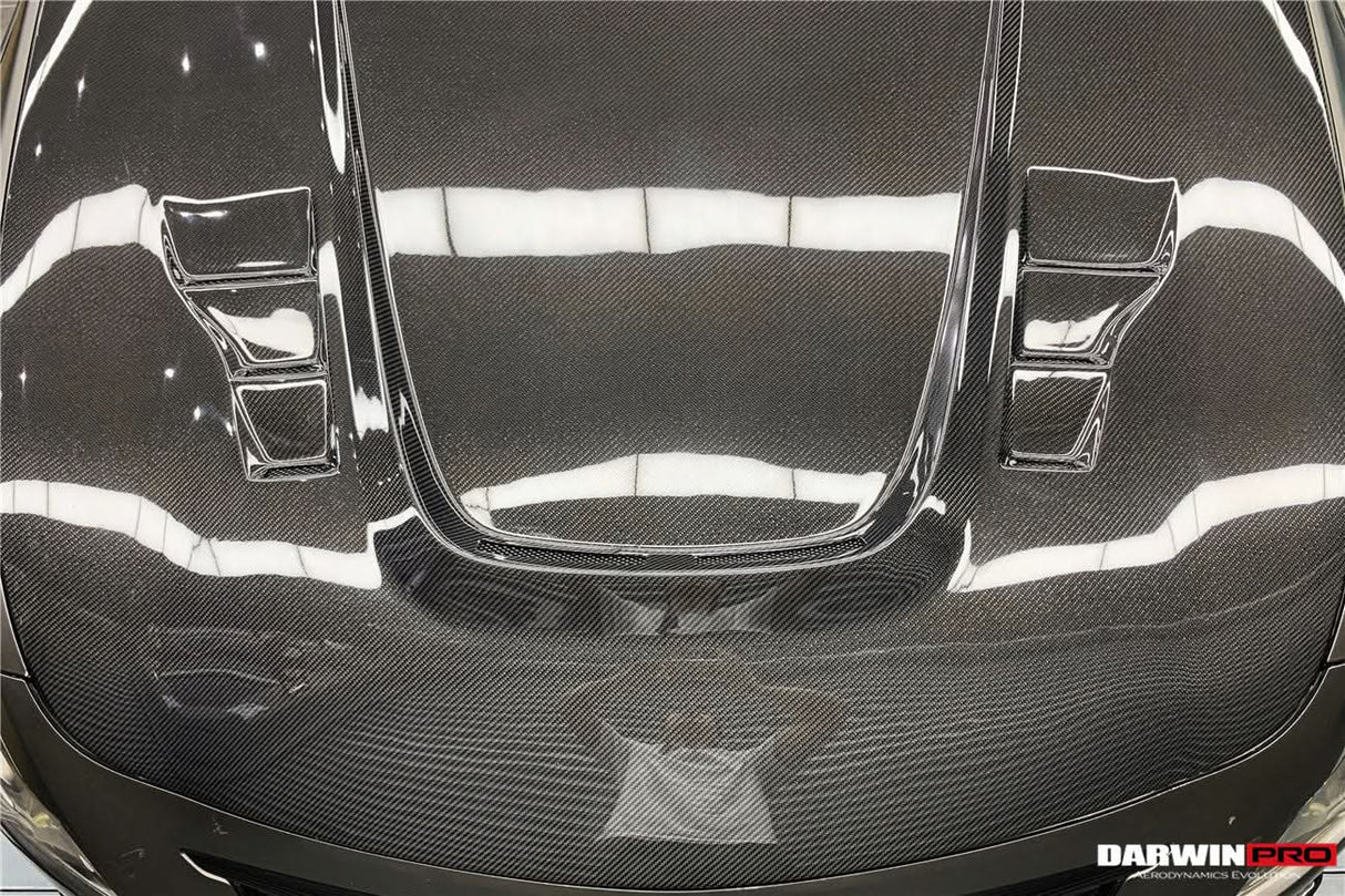 2007-2015 Infiniti Carbon Fiber Hood DarwinPRO (BKSS) Fits G25, G35, G37 Sedan