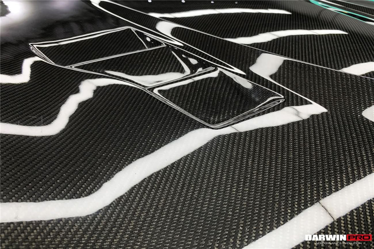 2007-2015 Infiniti Carbon Fiber Hood DarwinPRO (BKSS) Fits G25, G35, G37 Sedan