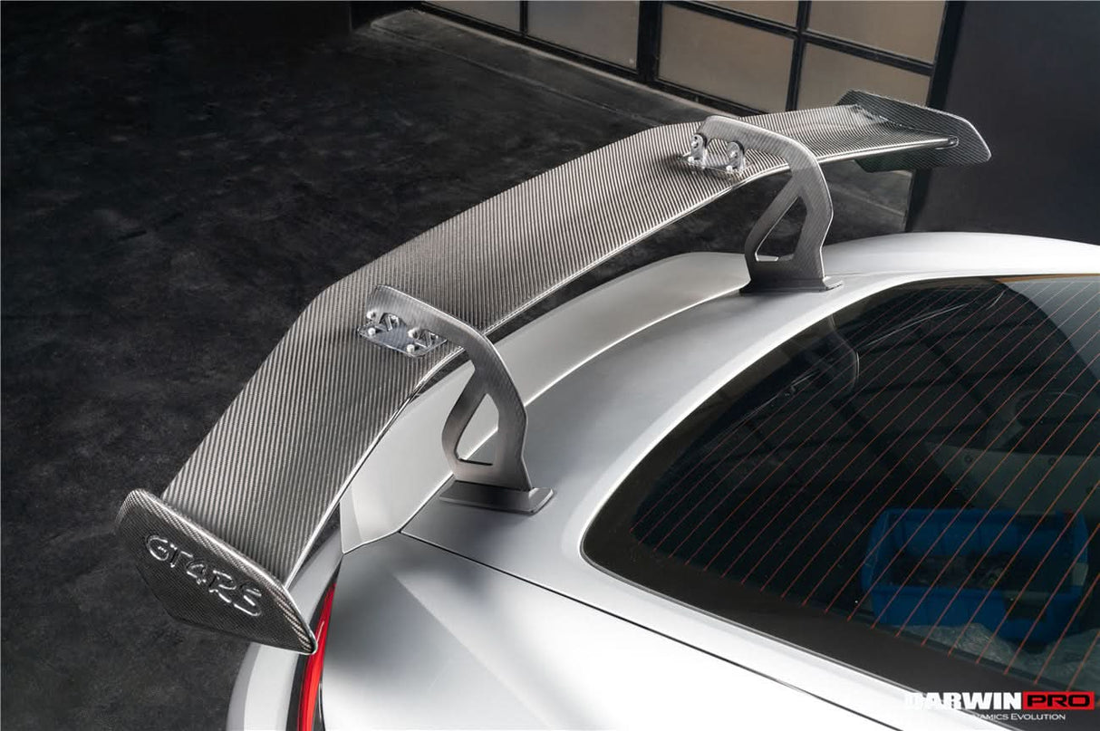 2012-2025 Porsche 718 981 Cayman Boxster GT4RS Style Autoclave Carbon Fiber Spoiler Wing