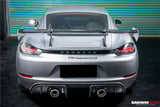 2012-2025 Porsche 718 981 Cayman Boxster GT4RS Style Autoclave Carbon Fiber Spoiler Wing