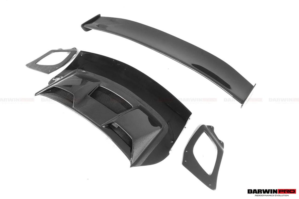 DarwinPRO 2017-2019 Porsche 911 991.2 GT3 Only GT2RS Style Trunk Spoiler Wing