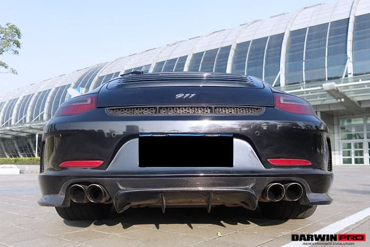 DarwinPRO 2009-2012 Porsche 911 997.2 Carrera S 991GT3 Style Rear Bumper