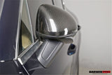 2014-2024 Porsche Macan 95B Dry Carbon Fiber Mirror Housing Replacement | Fits T, S, GTS, Turbo, Turbo S, 4 Electric, Turbo (NO BSA Holes)