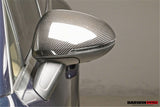 2014-2024 Porsche Macan 95B Dry Carbon Fiber Mirror Housing Replacement | Fits T, S, GTS, Turbo, Turbo S, 4 Electric, Turbo (NO BSA Holes)