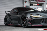 2019-UP Toyota GR Supra (J29 & DB) A90 A91 BKSSII Style Partial Carbon Fiber Front Bumper