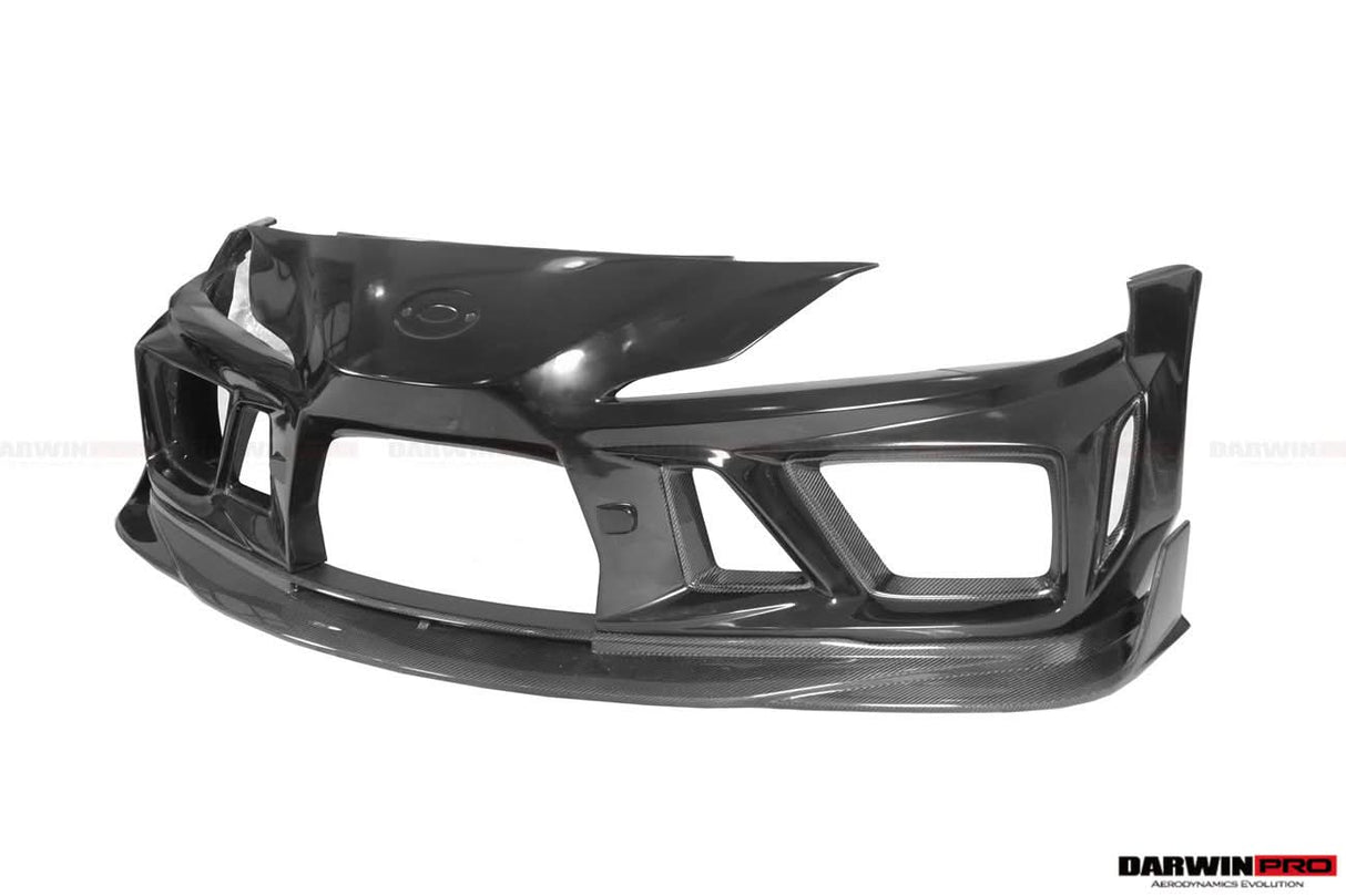 2019-UP Toyota GR Supra (J29 & DB) A90 A91 BKSSII Style Partial Carbon Fiber Front Bumper