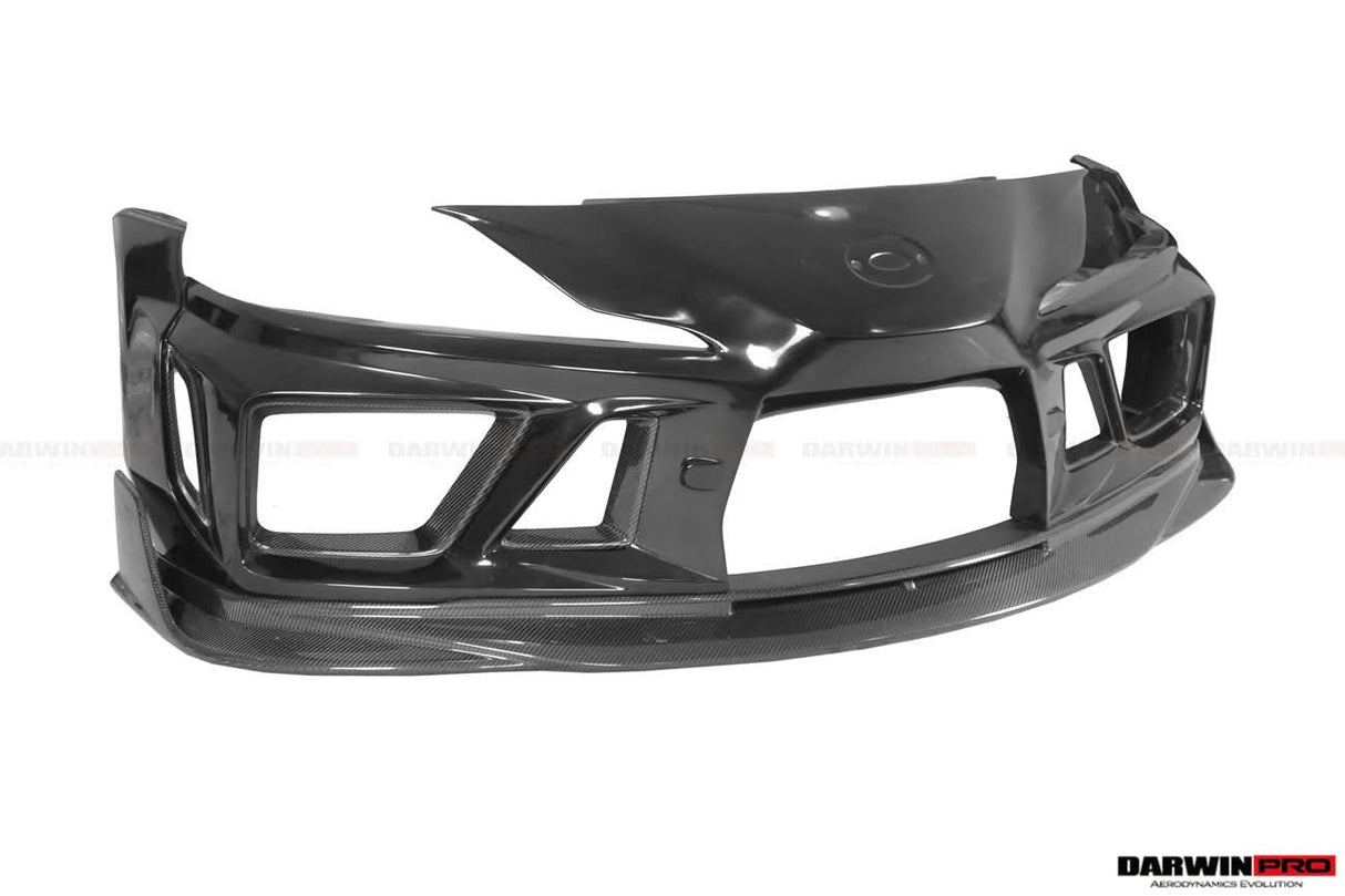 2019-UP Toyota GR Supra (J29 & DB) A90 A91 BKSSII Style Partial Carbon Fiber Front Bumper