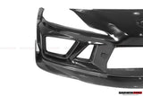 2019-UP Toyota GR Supra (J29 & DB) A90 A91 BKSSII Style Partial Carbon Fiber Front Bumper
