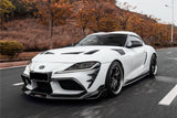 2019-UP Toyota GR Supra (J29 & DB) A90 A91 BKSS Style Carbon Fiber Front Bumper Vents