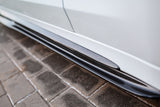 2015-2021 Mercedes Benz W205 C63 AMG C43 C Class Sedan Carbon Fiber Side Skirts Extension