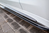 2015-2021 Mercedes Benz W205 C63 AMG C43 C Class Sedan Carbon Fiber Side Skirts Trim