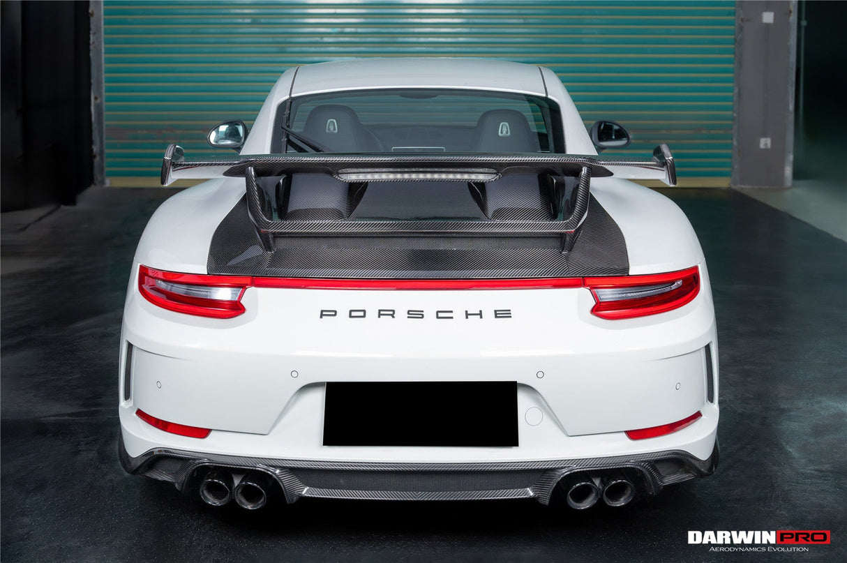 2013-2019 Porsche Carrera 911 991.2 Autoclave Carbon Fiber Trunk Spoiler Wing DarwinPRO (GT3) Fits: 4, S, 4S, GTS, 4 GTS