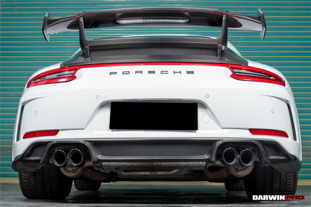 2013-2019 Porsche Carrera 911 991.2 Autoclave Carbon Fiber Trunk Spoiler Wing DarwinPRO (GT3) Fits: 4, S, 4S, GTS, 4 GTS