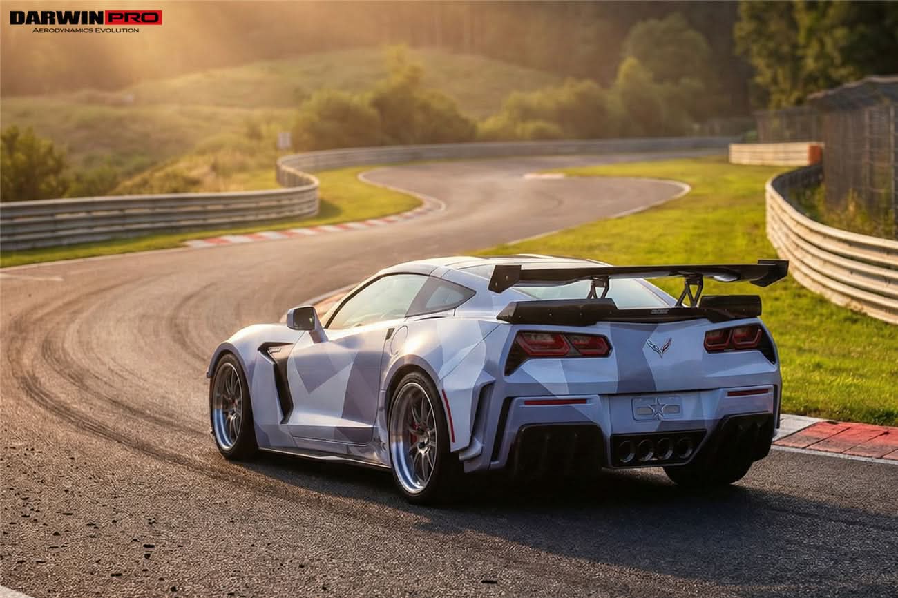 2013-2017 Chevrolet Corvette C7 Z51 BKSS Style Fiber Reinforce