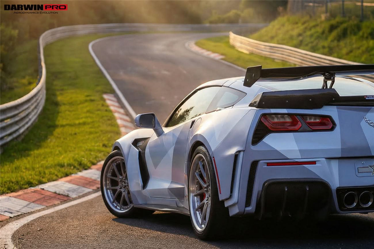 2013-2017 Chevrolet Corvette C7 Z51 BKSS Style Fiber Reinforce Ploymer Wide Rear Fender