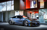 2014-2020 BMW i8 BZK Carbon Fiber Front Lip Splitter
