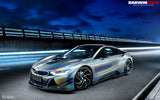 2014-2020 BMW i8 BZK Carbon Fiber Full Body Kit