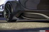 2014-2020 BMW i8 BZK Carbon Fiber Side Skirts