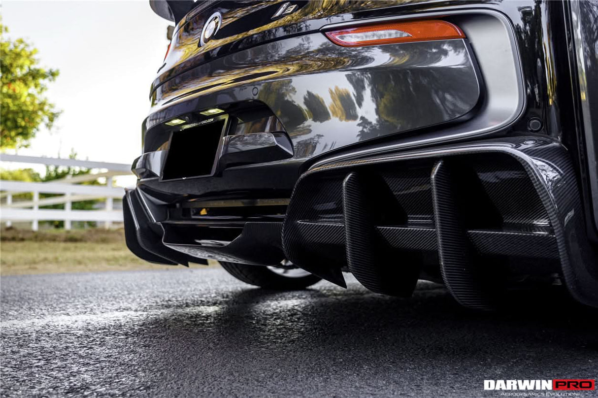 2014-2020 BMW i8 BZK Carbon Fiber Rear Diffuser