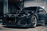 2021-2026 BMW i4 G26 Gran Coupe Autoclave Carbon Fiber Front Lip Splitter DarwinPRO (AM Style)