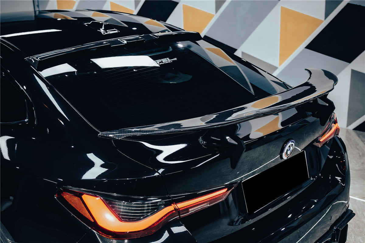 2021-2026 BMW i4 G26 Gran Coupe Autoclave Carbon Fiber GT Wing DarwinPRO (AM Style)