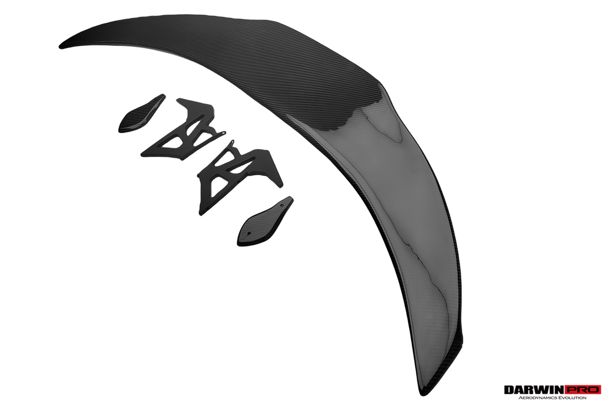 2021-2026 BMW i4 G26 Gran Coupe Autoclave Carbon Fiber GT Wing DarwinPRO (AM Style)