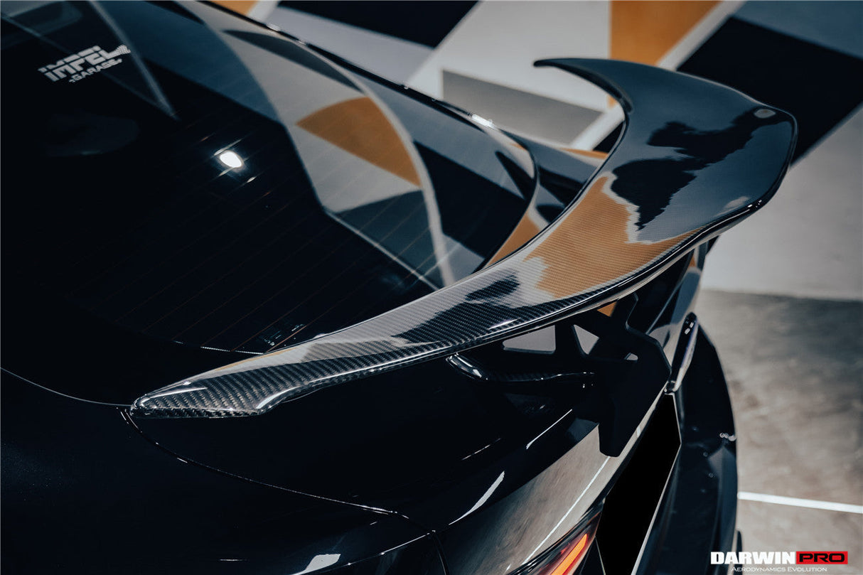 2021-2026 BMW i4 G26 Gran Coupe Autoclave Carbon Fiber GT Wing DarwinPRO (AM Style)