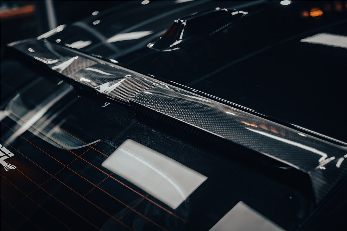 2021-2026 BMW i4 G26 Gran Coupe Autoclave Carbon Fiber Roof Spoiler DarwinPRO (AM Style)