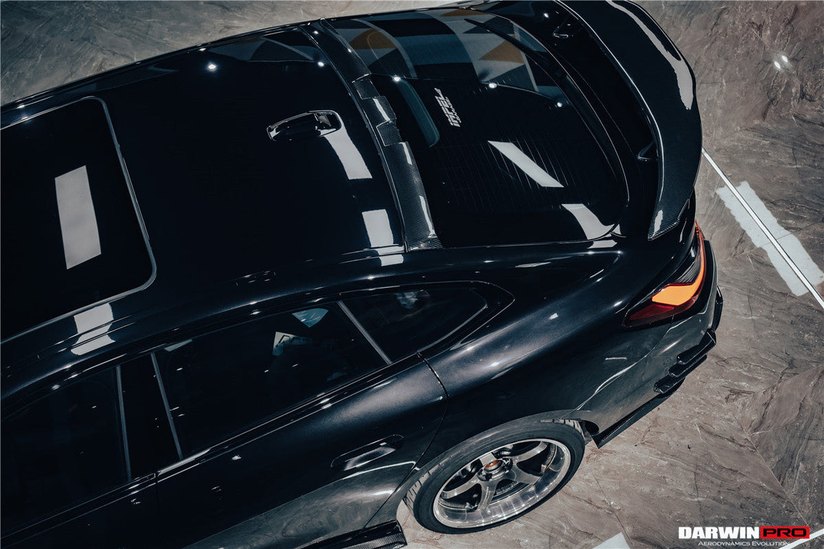2021-2026 BMW i4 G26 Gran Coupe Autoclave Carbon Fiber Roof Spoiler DarwinPRO (AM Style)