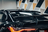 2021-2026 BMW i4 G26 Gran Coupe Autoclave Carbon Fiber Roof Spoiler DarwinPRO (AM Style)