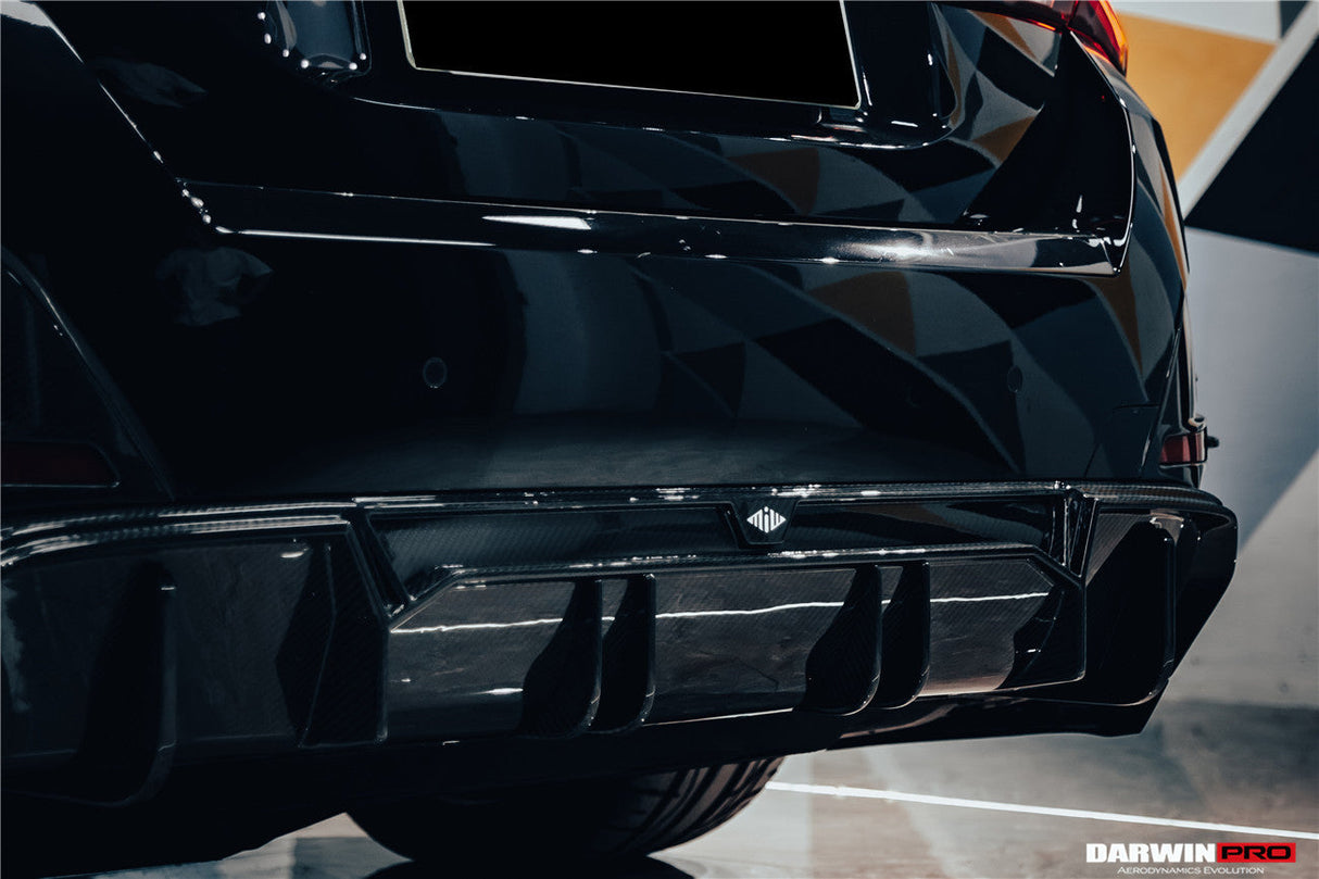2021-2026 BMW i4 G26 Gran Coupe Autoclave Carbon Fiber Rear Diffuser DarwinPRO (AM Style)