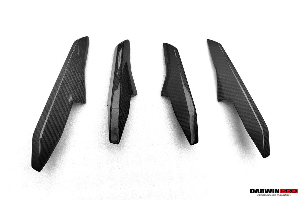 2021-2026 BMW i4 G26 Gran Coupe Autoclave Carbon Fiber Side Skirts Canards DarwinPRO (AM Style)