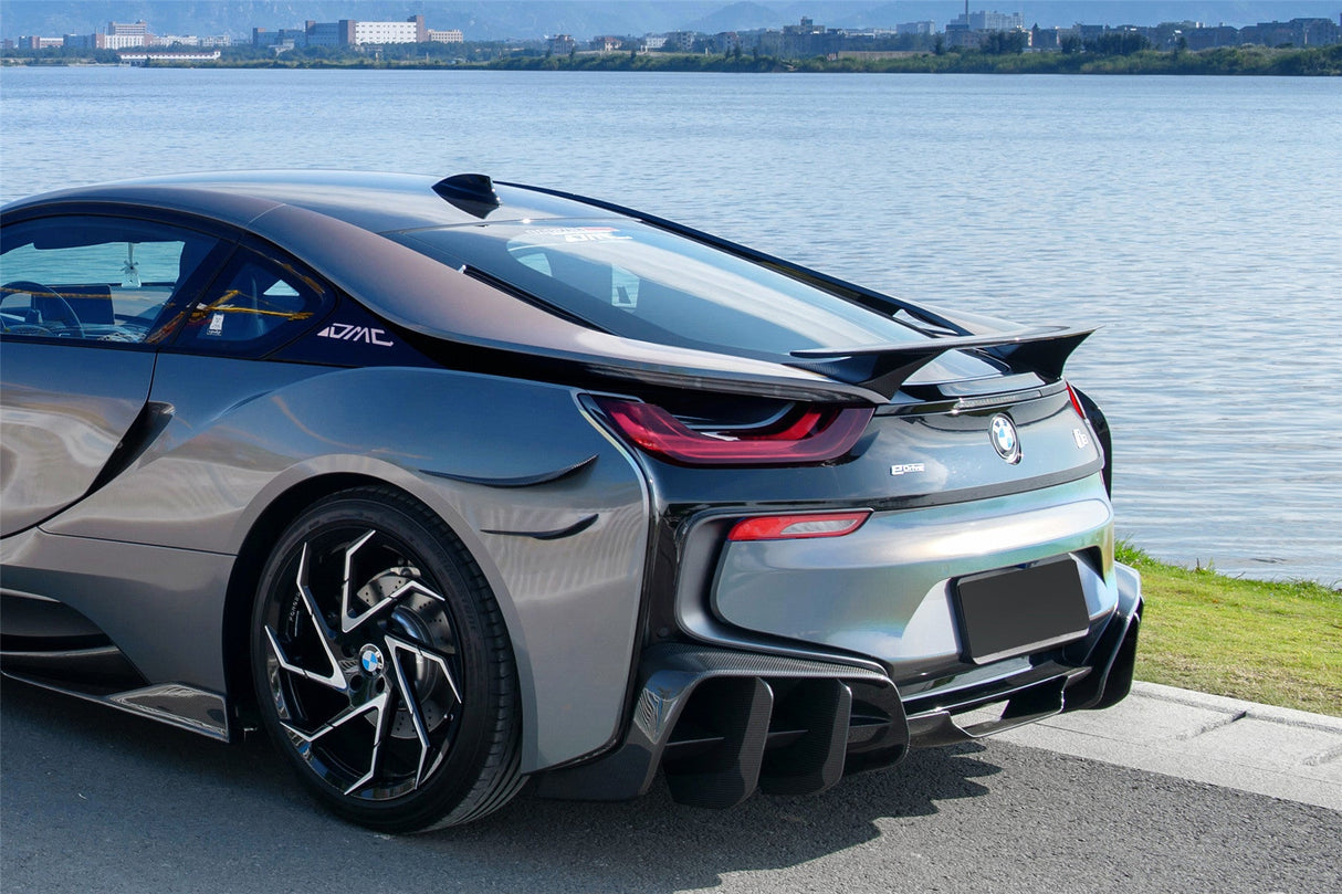 2014-2020 BMW i8 BZK Carbon Fiber Trunk Spoiler
