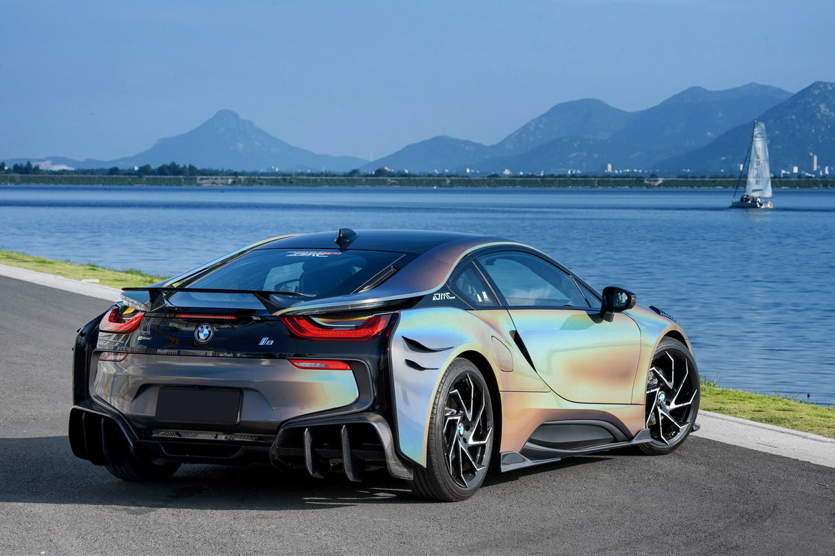 2014-2020 BMW i8 BZK Carbon Fiber Rear Canards
