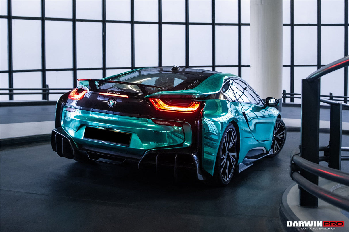 2014-2020 BMW i8 BZK Carbon Fiber Rear Diffuser