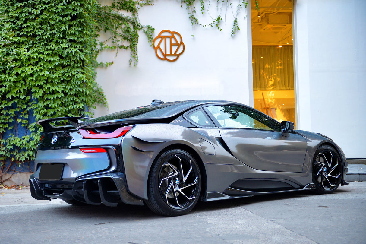 2014-2020 BMW i8 BZK Carbon Fiber Rear Canards