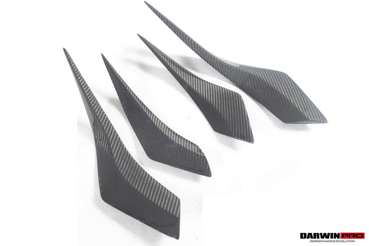 2014-2020 BMW i8 BZK Carbon Fiber Front Canards