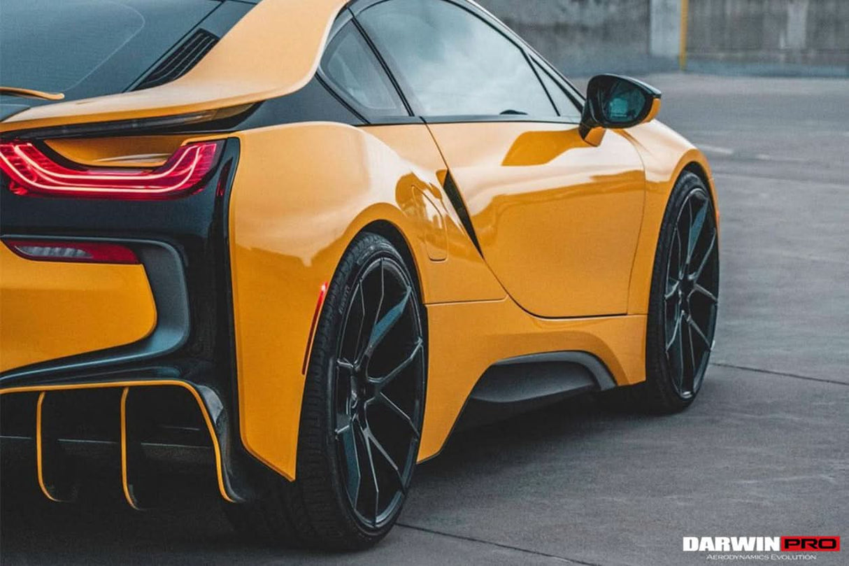 2014-2020 BMW i8 BZK Carbon Fiber Rear Diffuser
