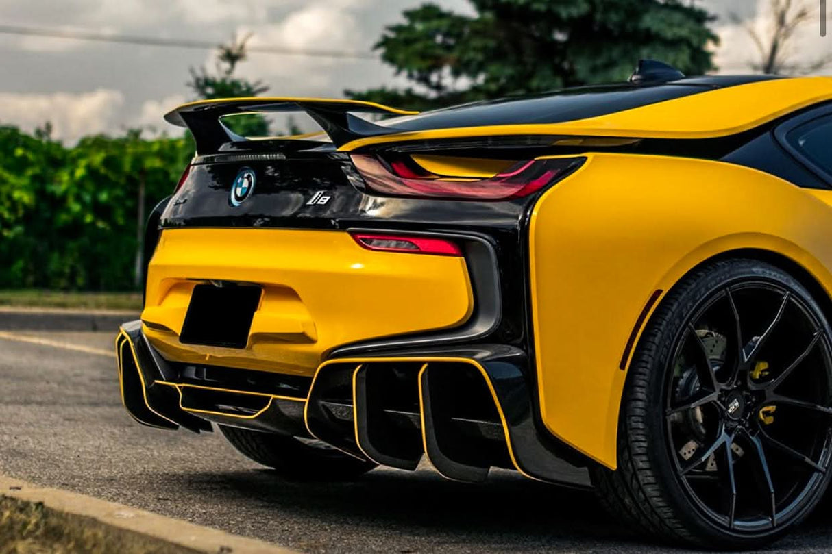2014-2020 BMW i8 BZK Carbon Fiber Trunk Spoiler