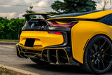 2014-2020 BMW i8 BZK Carbon Fiber Trunk Spoiler