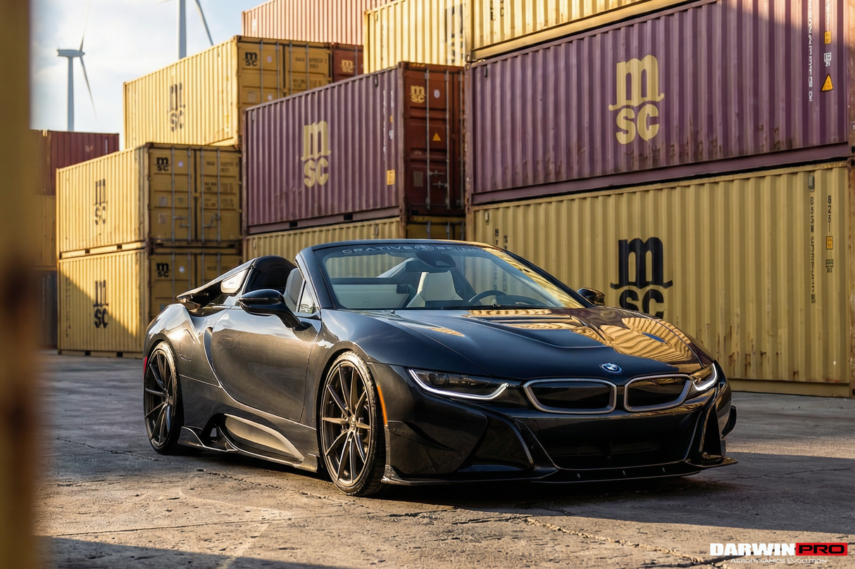 2014-2020 BMW i8 BZK Carbon Fiber Side Skirts